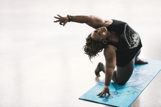 Dianne bondy yoga pose