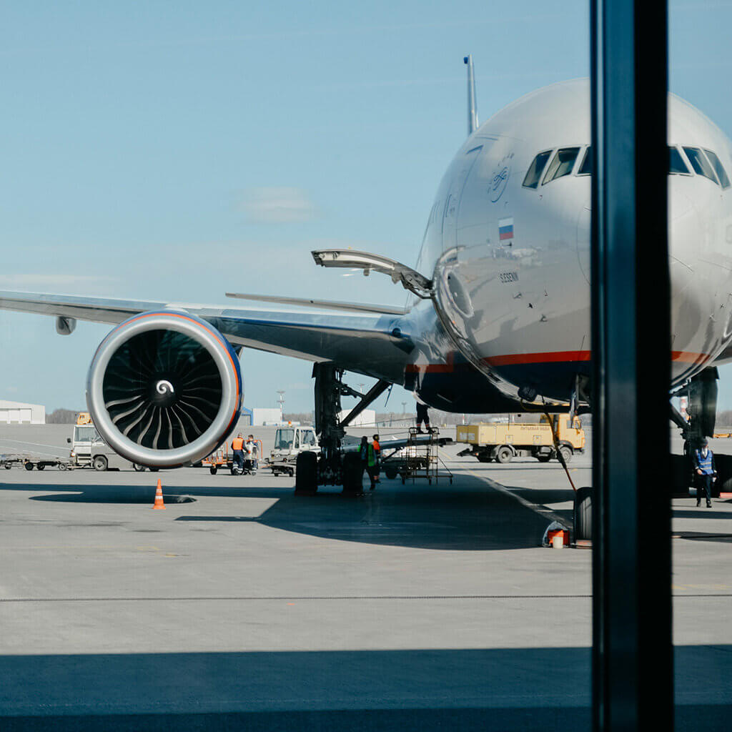 charter flight to get to the Arctic Circle