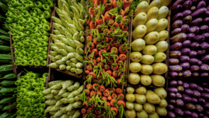 Produce at Kandy Food Market