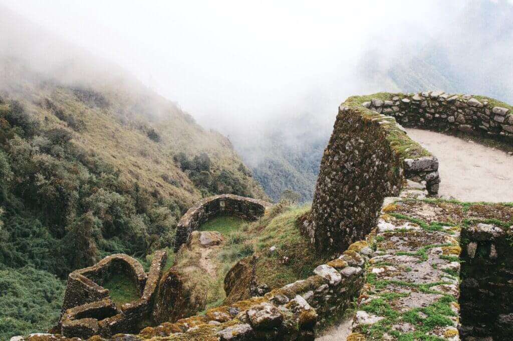Mountain side ruins in Cusco, Peru by John Salzarulo via Unsplash.