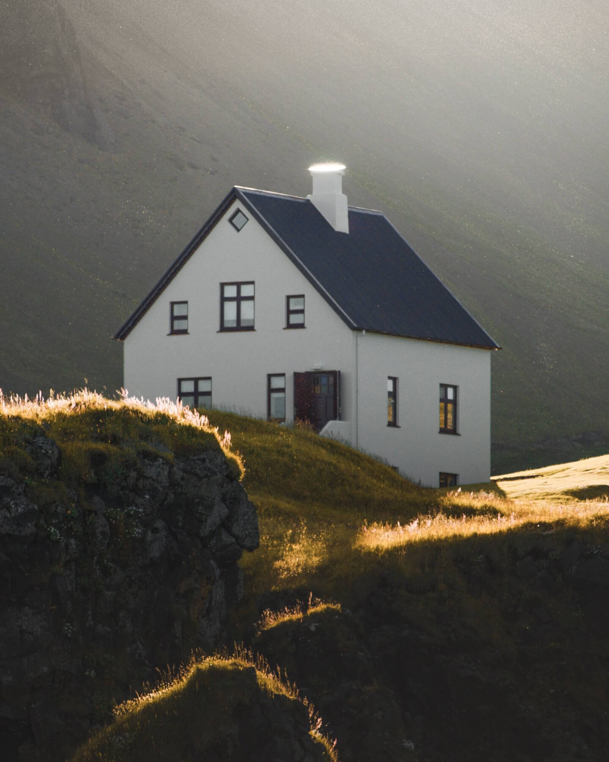 Charming house near the harbor in Arnarstapi, Iceland by Levin Joschko via Unsplash.