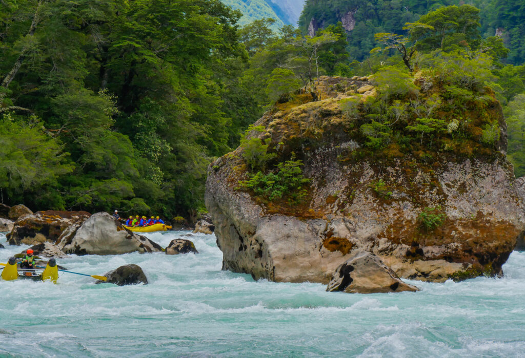 Rafting in Patagonia by Cade Hertz