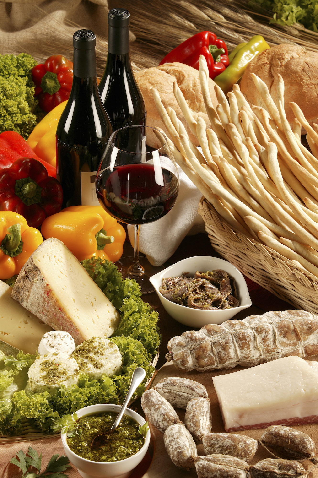 Piedmontese food products via Dropbox.