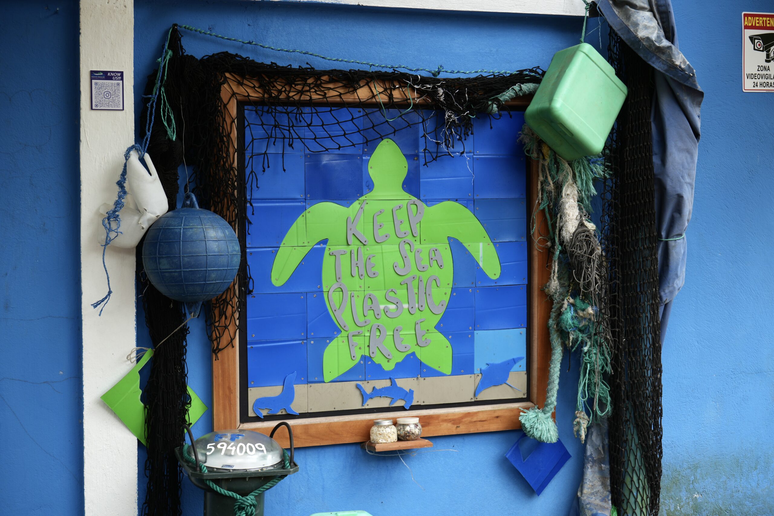 Conservation efforts at Upcycling Galápagos via Dropbox.
