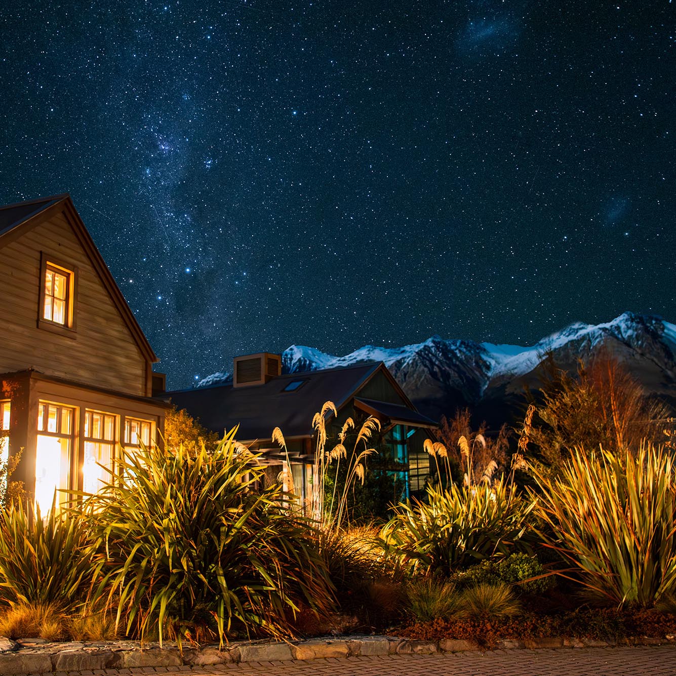 Stars on a yoga retreat New Zealand with The Travel Yogi
