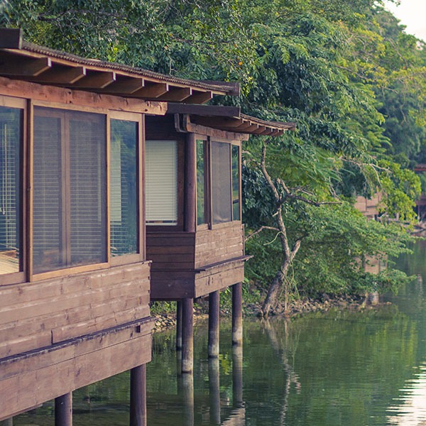 Lagoon rooms Guatemala Yoga Retreat Adventure The Travel Yogi