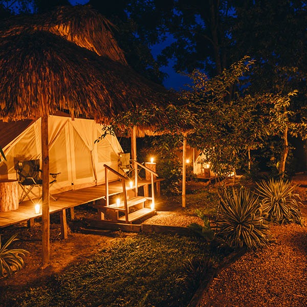 Uaxactun night Guatemala Yoga Retreat Adventure The Travel Yogi
